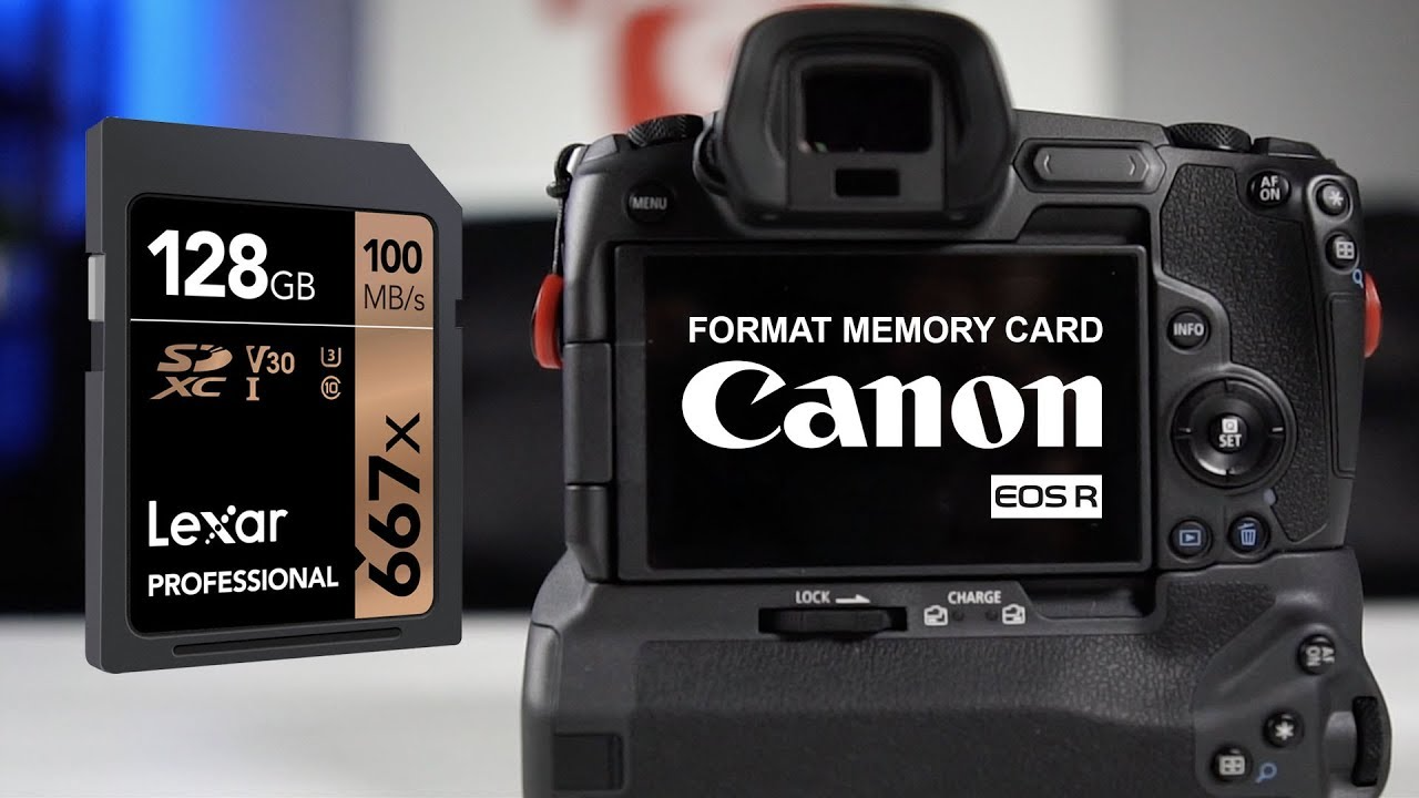 how to format sd card on camera