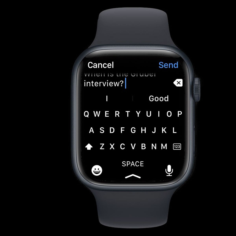 apple watch se keyboard