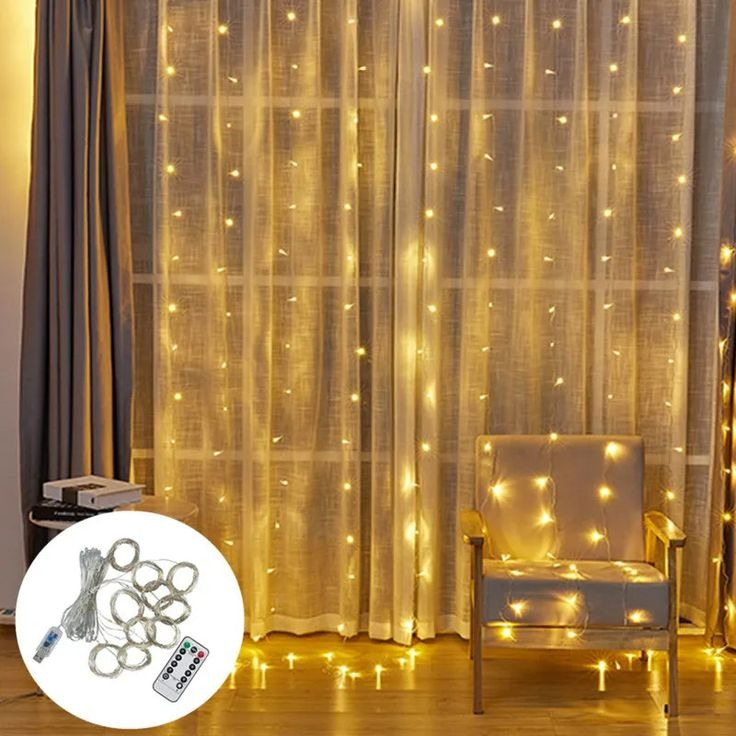 electric curtain lights