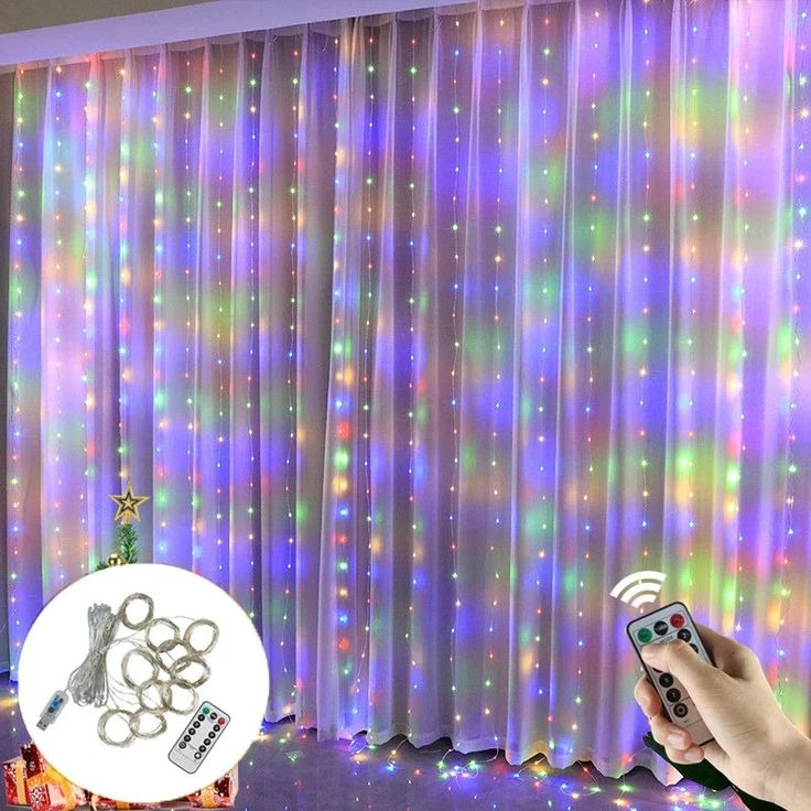 electric curtain lights