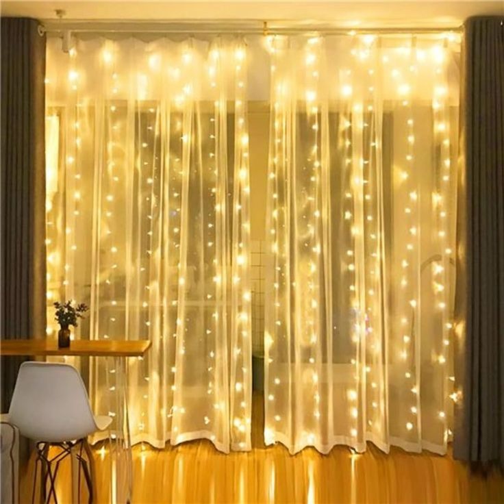 electric curtain lights