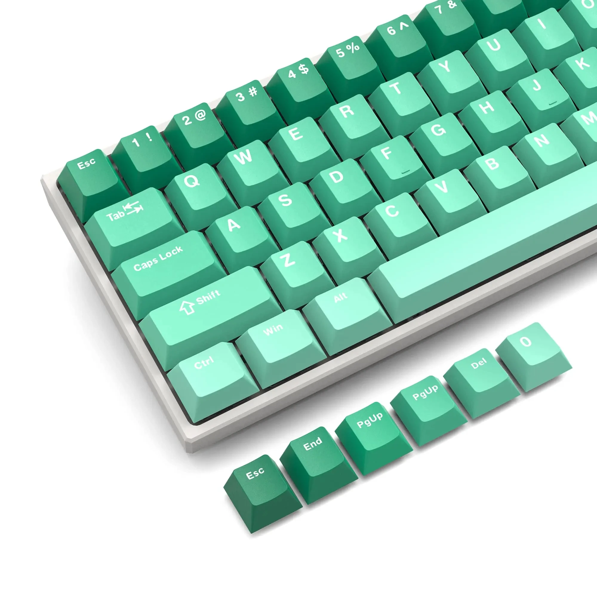 green mechanical keyboard