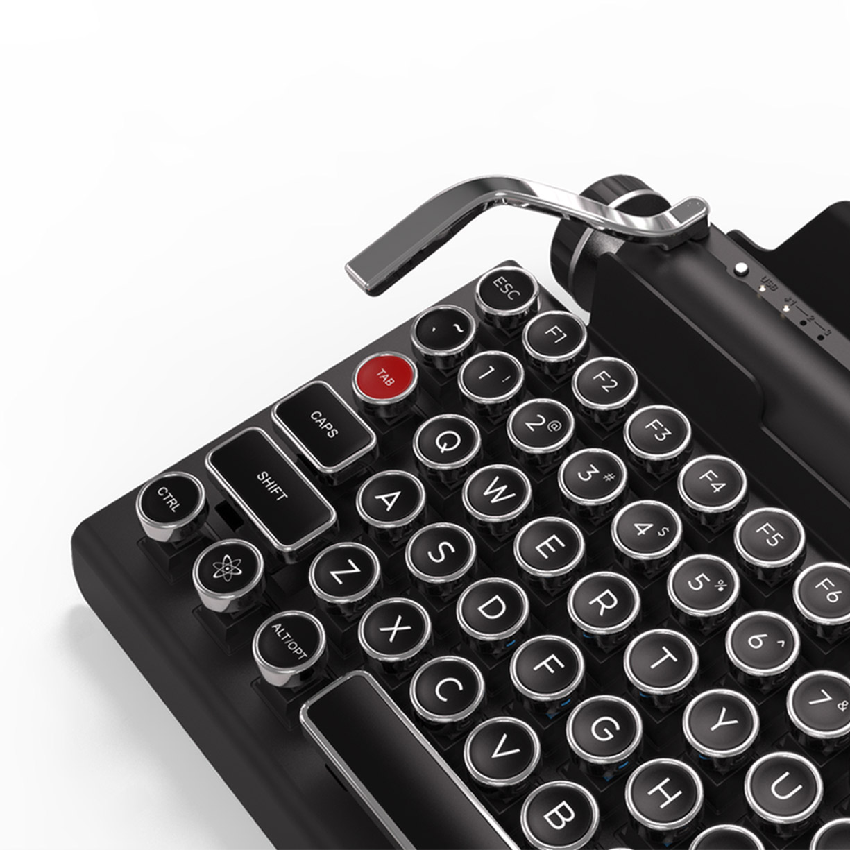 typewriter mechanical keyboard