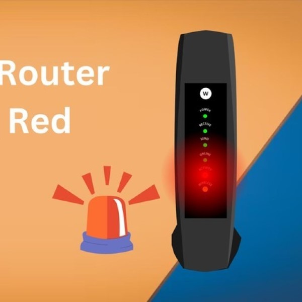 spectrum wifi modem blinking red